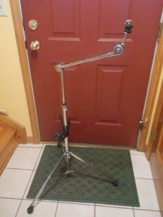 Vintage Sonor Boom Cymbal Stand With 2 Sonor Kipp Multi Clamps