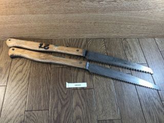 Japanese Vintage Nokogiri Pull Saw Carpentry Tool From Japan Blade 470mm Hr300