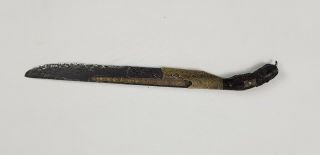 Fine Antique Piha Kaetta Dagger Knife Sri Lanka Ceylon Century Sword Kandyan