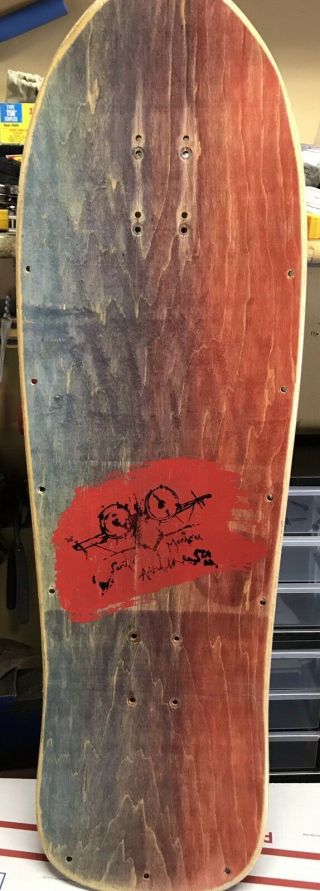vintage Natas skateboard deck Evil Cat SMA Santa Cruz Powell 2
