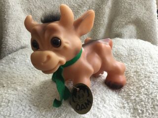 Dam 1990 Limited Edition Cow Troll With Tag.