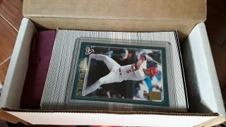 2001 Topps Traded Baseball Complete 265 Card Set Albert Pujols Rookie T247