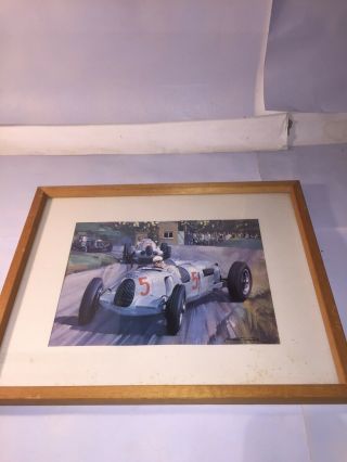 Michael Turner Framed Vintage Formula 1 Print