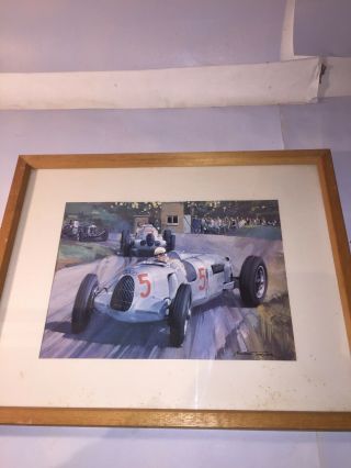 Michael Turner Framed Vintage Formula 1 Print 2