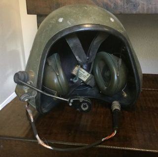 Vintage British Military Amplivox A - Vehicle Helmet Tanker Tank Crewman’s Headset