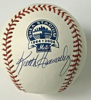 Keith Hernandez (mets) Signed Shea Stadium Final Season Baseball