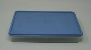 Vintage Tupperware 794 Rectangle Deli Storage Container Sheer With Sheer Lid 795