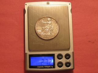 UNC 1877 - S Trade Dollar Uncirculated Antique Silver Coin 3