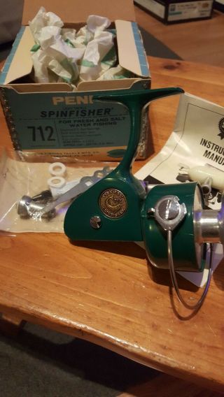 Vintage Penn 712 Spinning Reel Nib