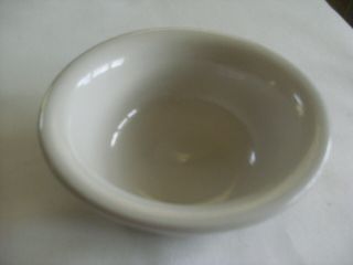 Hall Made In Usa 392 Vintage White Restaurant Ware 2 3/4 " X 6 " Soup Bowl