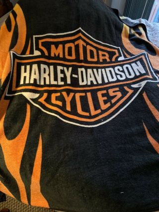Harley Davidson Fleece Blanket