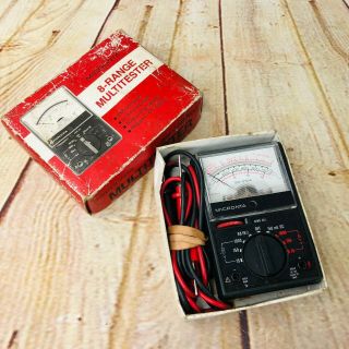 Vintage Radio Shack Micronta Multimeter 25 Ranges No.  22 - 202 Multitester