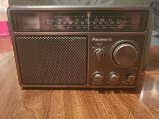 Vintage Panasonic 3 - Band Portable Radio Rf - 1090 Am/fm/psb &