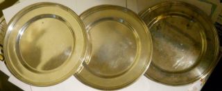 J.  S Co Sterling Silver 3 Small Dishes,  200 Grams