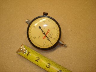 0.  00025 " Starrett Precision Vintage Dial Indicator Machinist Inspection Tool
