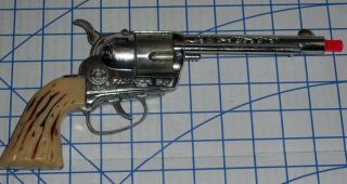 Vintage 1958 Mattel Fanner 50 Cap Pistol Cowboy Gun No Bullets VG 2