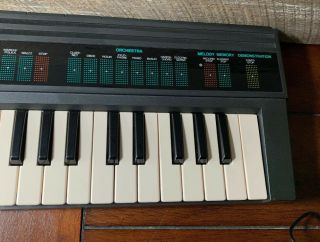 Vintage Yamaha Portasound Electric Keyboard PSS - 130 w/ OEM AC Adaptor 3