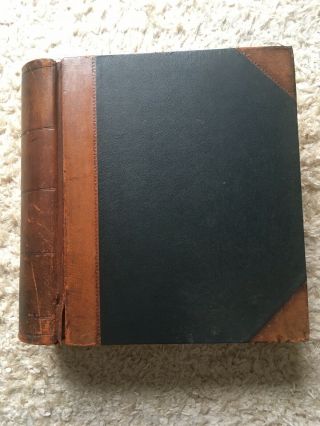 Antique Ledger Scotland People 1912 - 1917 Hand Written/Typed 9.  6 kg in weight 2