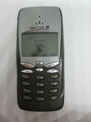 Vintage Ericsson T66 / T66i Mini Mobile Phone,  Silver