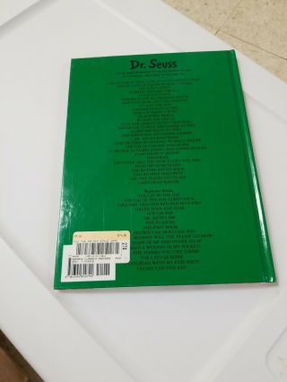 1957 Dr.  Suess How The Grinch Stole Christmas Book Vintage 2