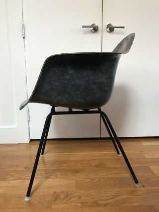 Eames Arm Shell Herman Miller Elephant Gray Chair Mid Century 3
