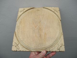 A Carved Wooden Victorian Bread Board C1880/1900