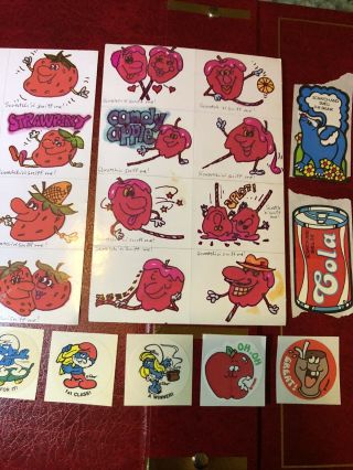 vintage scratch n sniff stickers Bad Cuts And (Flawed) - All With Great Scent 3