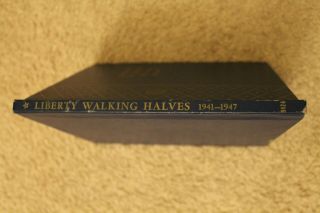 Vintage Whitman Liberty Walking Halves 1941 - 1947 Coin Binder Book Album Half 2