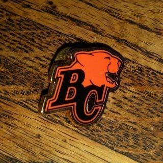 Very Rare Vintage Bc British Columbia Lions Cfl Football Collectible Enamel Pin