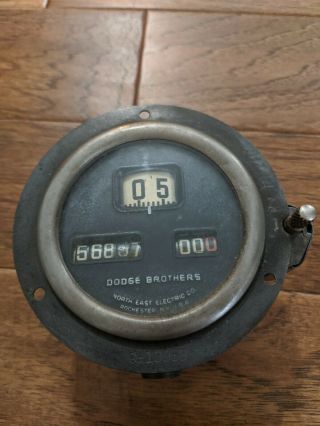 Dodge Brothers Type Speedometer North East Electric Rochester Mopar Vintage
