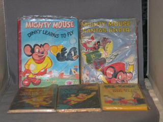 5 Vintage Mighty Mouse And Hi And Lois Books