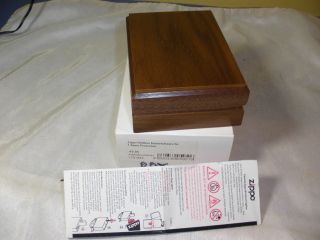 Wooden Box For Zippo Lighter