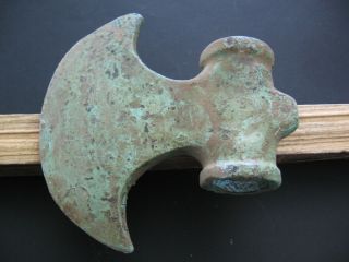 Ritual Axe Bronze Age Ancient Illyrians Bronze Weapon 1200 - 900 B.  C.  112 Mm