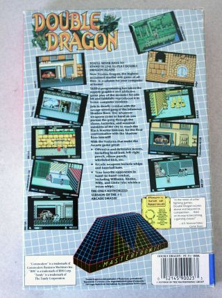 Double Dragon Complete (IBM Tandy PC,  Mastertronic/Arcadia,  1989) Vintage 3.  5 