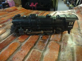 Vintage Lionel 2037 O Scale Locomotive Train Engine Cast ? Metal? Railroad
