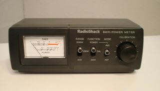 Vintage Radio Shack Power Swr Meter 21 - 534 For Cb With Box
