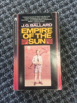 Empire Of The Sun By J.  G.  Ballard (1985,  Paperback) - - Vintage