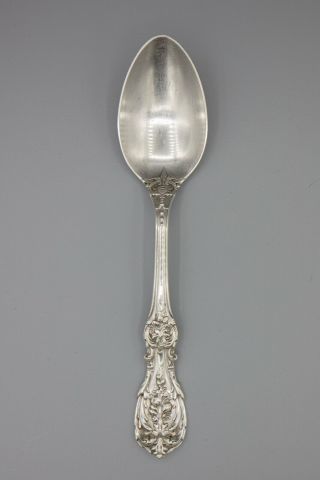 Reed Barton Francis I 1 Sterling Silver Dessert Oval Soup Spoon Old Mark,  7 1/4 "