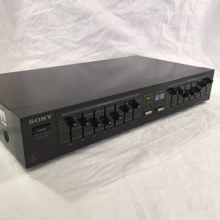 Sony Seq - 120 Stereo Graphic Equalizer Vintage 1982