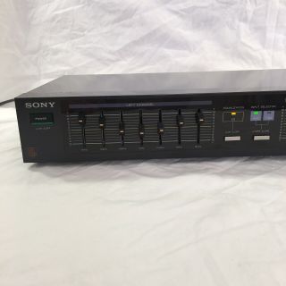 Sony SEQ - 120 Stereo Graphic Equalizer Vintage 1982 2