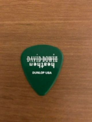 David Bowie Guitar Pick - Vintage Heathen Tour 2002 - David 