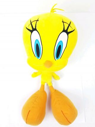Looney Tunes Tweety Bird Large Plush Stuffed Animal Toy 14 " Warner Bros Vintage