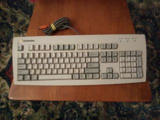 Vintage Gateway Maxi Switch Keyboard 2196003 - Xx - Xxx Lr 107886 Ps/2 Keyboard