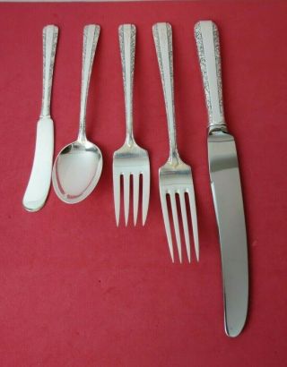 5 Piece Place Setting Candlelight By Towle Sterling Silver Flatware