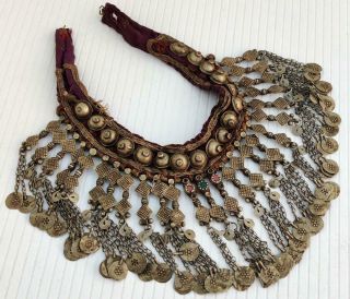Kuchi Macrame Handmade Boho Vintage Banjara Tribal Afghan Gypsy Choker Necklace
