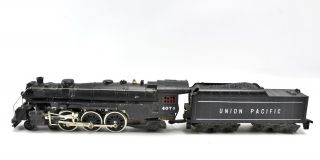 Vintage Ho Up Union Pacific 4073 Steam Locomotive & Tender 4 - 6 - 2