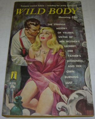 Wild Body By Manning Clay (beacon 1961) Rare Vintage Sexploitation Paperback