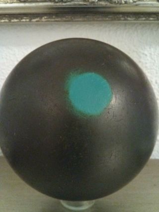 Antique Vintage 100 Old German Amber Bakelite Catalin Ball Turquoise Green Rar