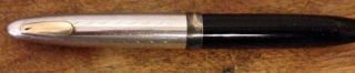 Vintage Sheaffer Crest Tuckaway Fountain Pen 14k Nibs Chrome Cap