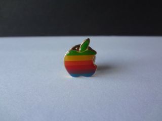 Vintage Apple Mac Computer Rainbow 1980 